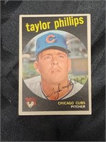 Very Rare 1959 Taylor Philips Chicago Cubs