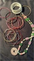 Necklace with Braceletes