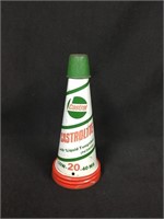 Castrol castrolite 20  oil bottle tin top & cap