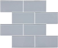 CASAPALACE Peel and Stick Glass Tile for Kitchen B