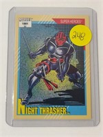 1991 MARVEL NIGHT THRASHER SUPER HERO CARD #22