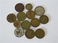 COLLECTION OF OLD HONG KONG COINS