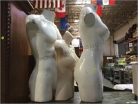3 MANNEQUIN FORMS