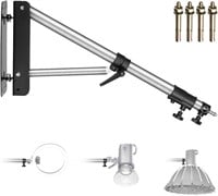 Max Height 49"/125cm Wall Mounting Boom Arm