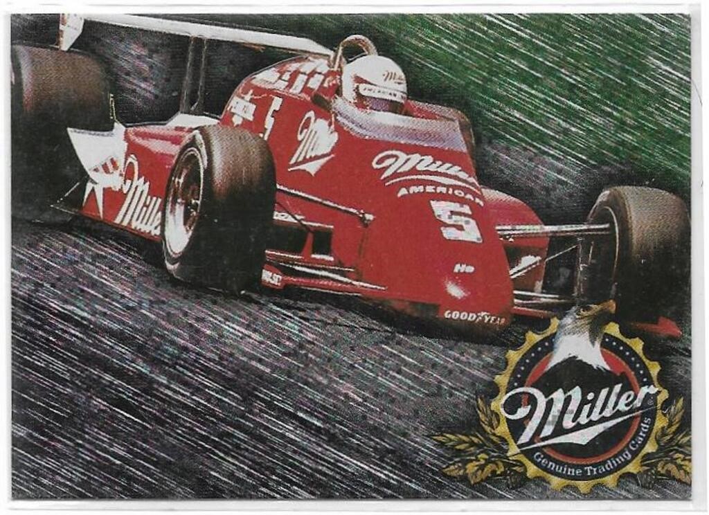 1995 Miller Beer Miller Moments Insert card # M-2