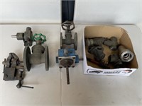 Qty Vices, Valves, Parts etc