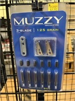 6-PACK  MUZZY 3-BLADE  125GR