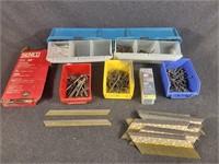 Assortment of nails and screws