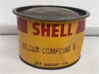 Shell 1lb Grease Tin