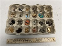 24 Pairs of Costume Jewelry Earrings