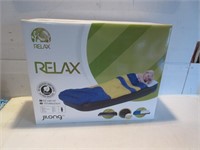 NEW RELAX KIDS  SLEEPING BAG ZIPPED  WITH  AIR BED