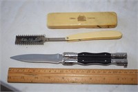 ANTIQUE STR8 RAZOR & BUTTERFLY KNIFE ! CSE