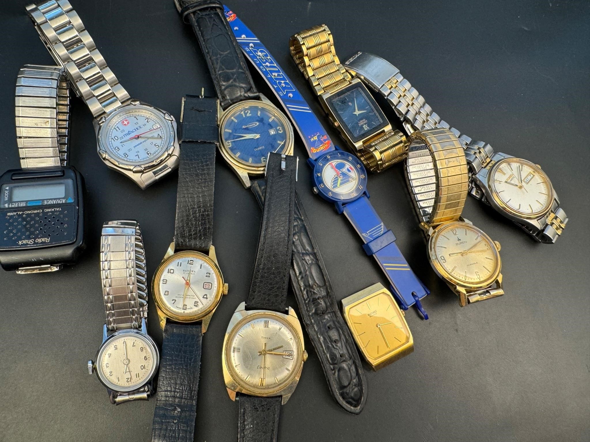 Timex, citizen, buran and more watches lot