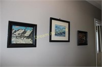 3 Framed Prints