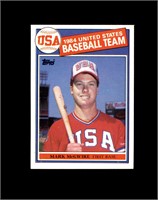 1985 Topps #401 Mark McGwire RC MINT