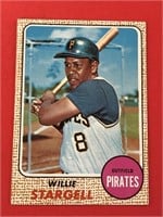 1968 Topps Willie Stargell Card #86 Pirates HOF