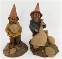 * 2 Gnomes Made by Enesco
