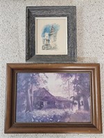 Cable Car By Alec Stern Framed Art + Cabin Art