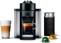 Nespresso Vertuo Evoluo Coffee Machine Aeroccino