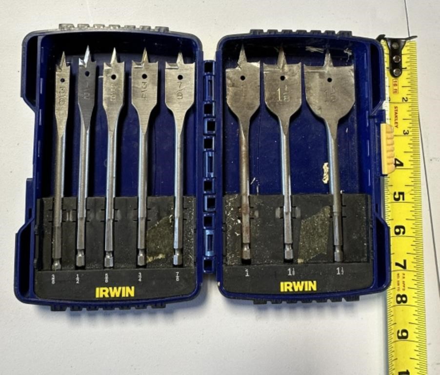 Irwin spade bit set