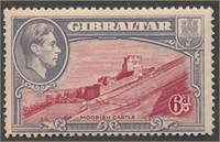 GIBRALTAR #113a MINT FINE HR