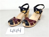 Women's Swedish Hasbeens Suzanne Sandals - Size 38