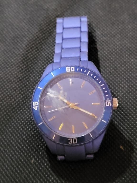 Matte Blue Men’s Wrist Watch