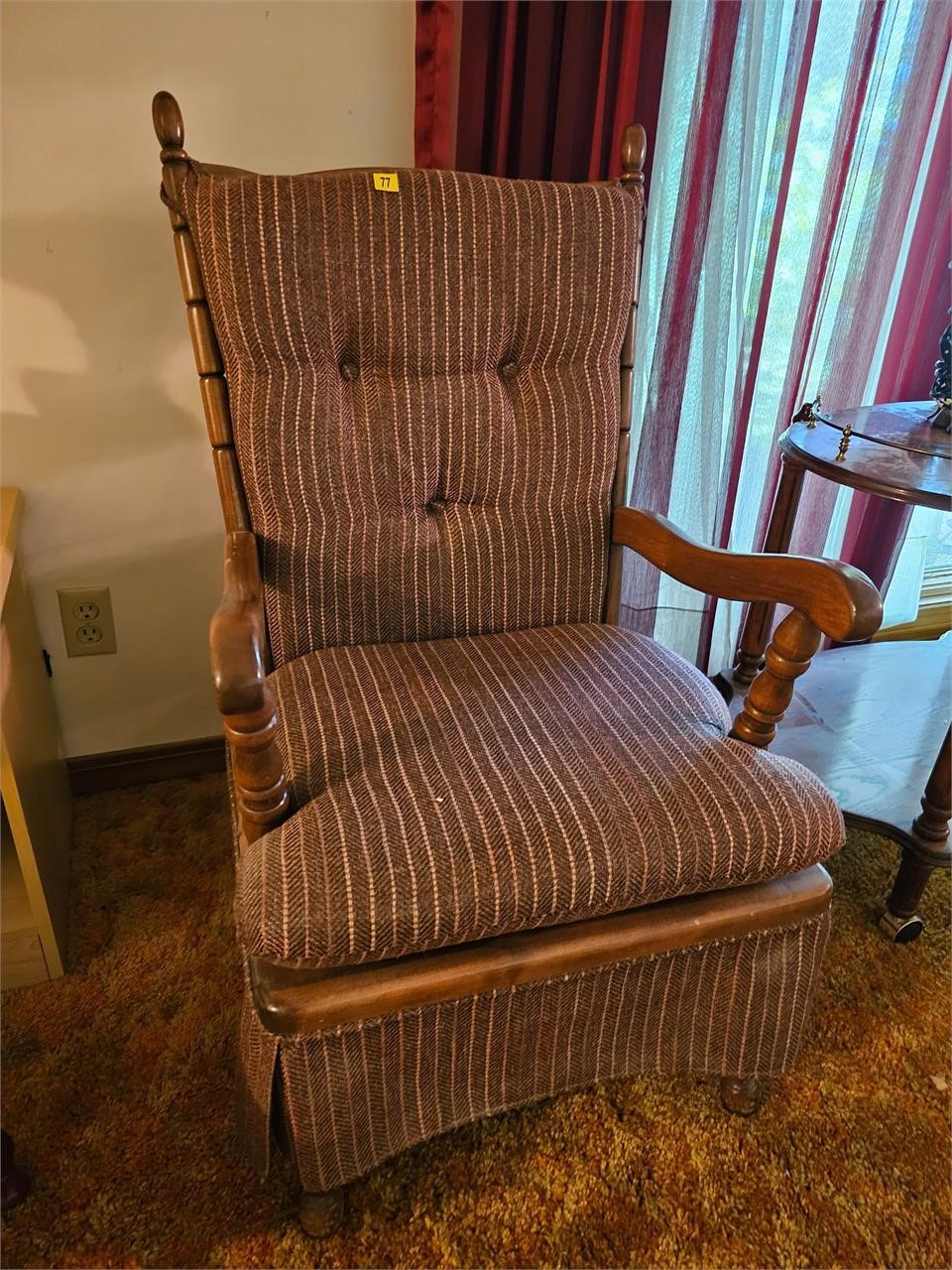 Spring rocker chair