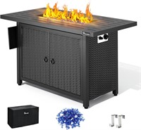YITAHOME 43 Inch Propane Fire Pit Table