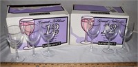 LOT - 30 MATCHING WINE GOBLETS