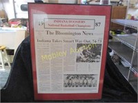 INDIANA HOOSIERS-BLOOMINGTON NEWS PICTURE
