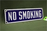 No Smoking Sign Approx 12"x3.5"