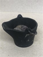 Gray iron coal bucket