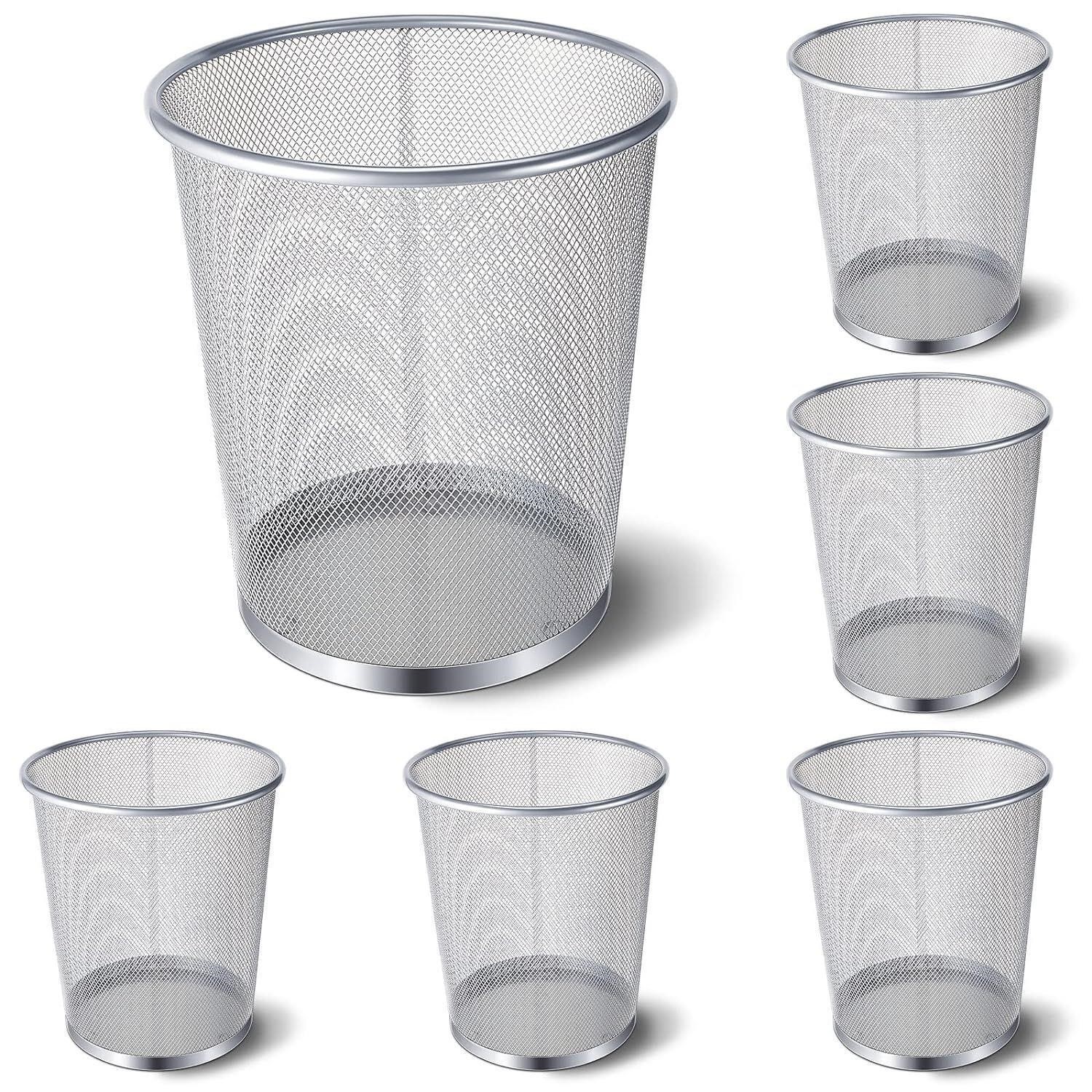 Amyhill 8 Pieces Mesh Trash Can