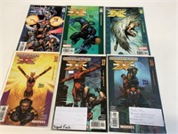 Ultimate X-Men 6 Signed Comics, Bendis & Finch
