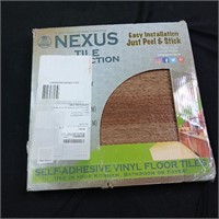 Self Adhesive 12" Vinyl Floor Tiles x 20-12"x12"