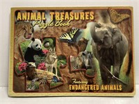 Animal Treasures Puzzle Book