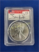 2020 P MS70 SILVER EAGLE EMERGENCY ISSUE