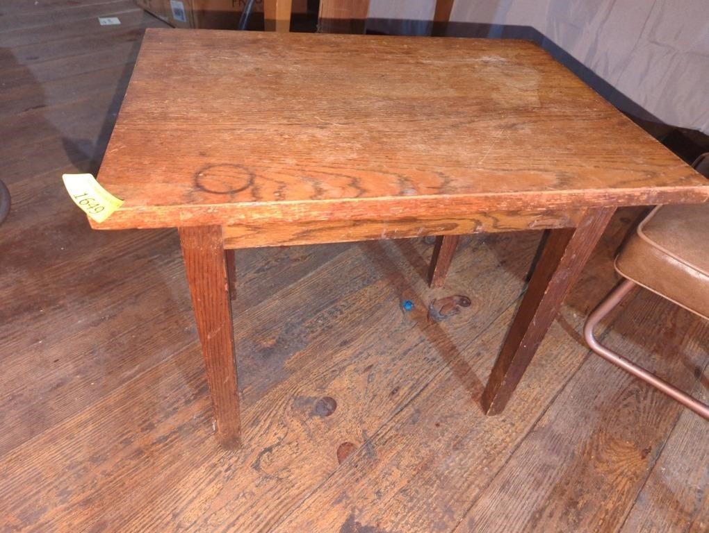 Small antique side table