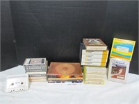 Assorted Eight Track Tapes - CDs