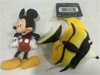 2ct Super Realz Stretchy Toys Mickey & Angel Fish