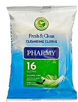 (4) Fresh & Clean Cleansing Cloths, Wet Wipes,