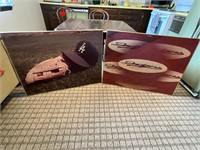 Vintage LA Dodgers Framed Prints Set