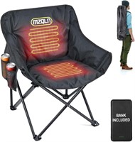 MZQLN Heated Camping Chair with Battery Pack