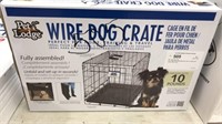 Sm. wire dog crate