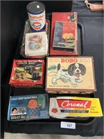 Gulf Advertisement Can, Vintage Retro Toys.