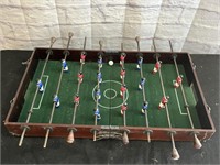 Antique Fold-Up Table Top Foosball Game
