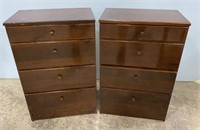 Pair of Vintage Small Chest of Drawers