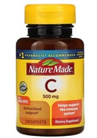 Nature Made, Vitamin C with Rose Hips, 500 Mg, 130