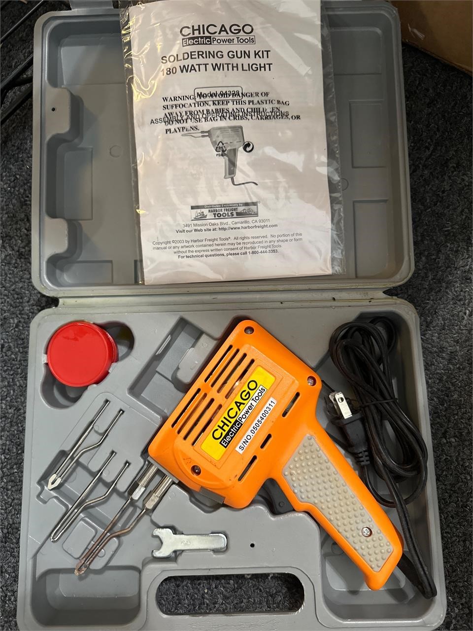 Chicago soldering gun kit